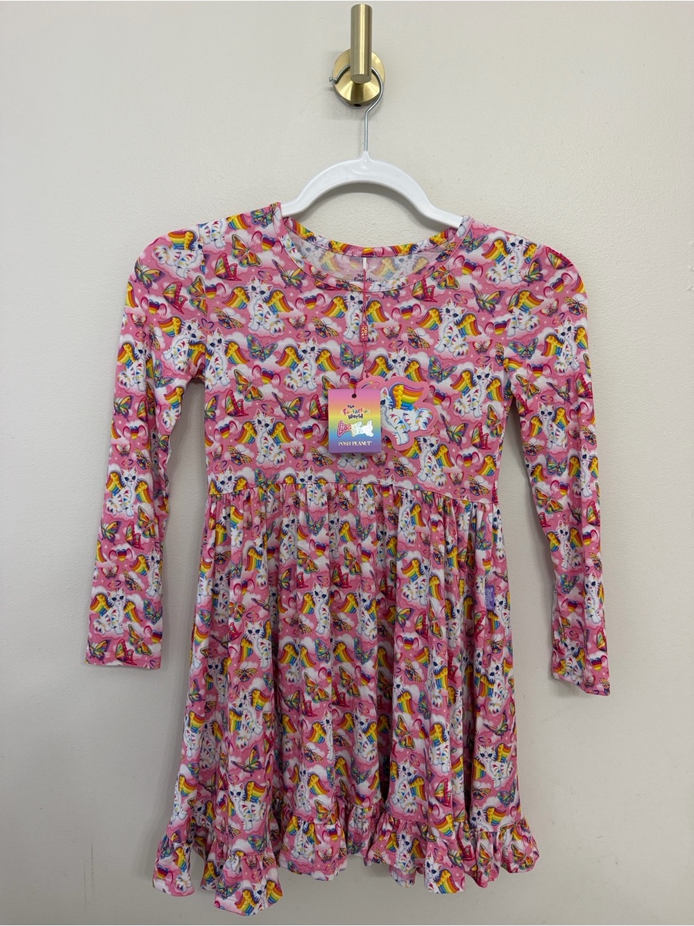 New Posh Peanut x Lisa Frank Angel Kitty Twirl Dress